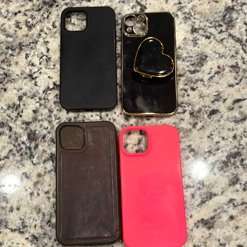 Black and Pink IPhone Cases